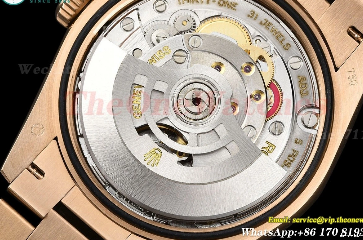 Weight) V3 Dia 36mm Brown DayDate RG VR3255(Gain RG 128235 QF 0317